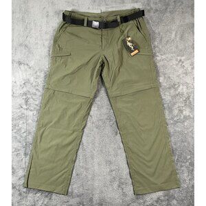 Free Soldier Men's Outdoor Convertible Hiking Pants Army Green Size 36x30 NWT